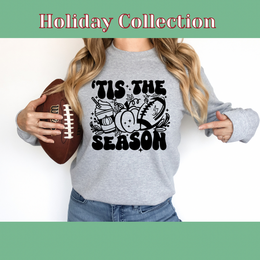 Tis the Season Sweater - Gray