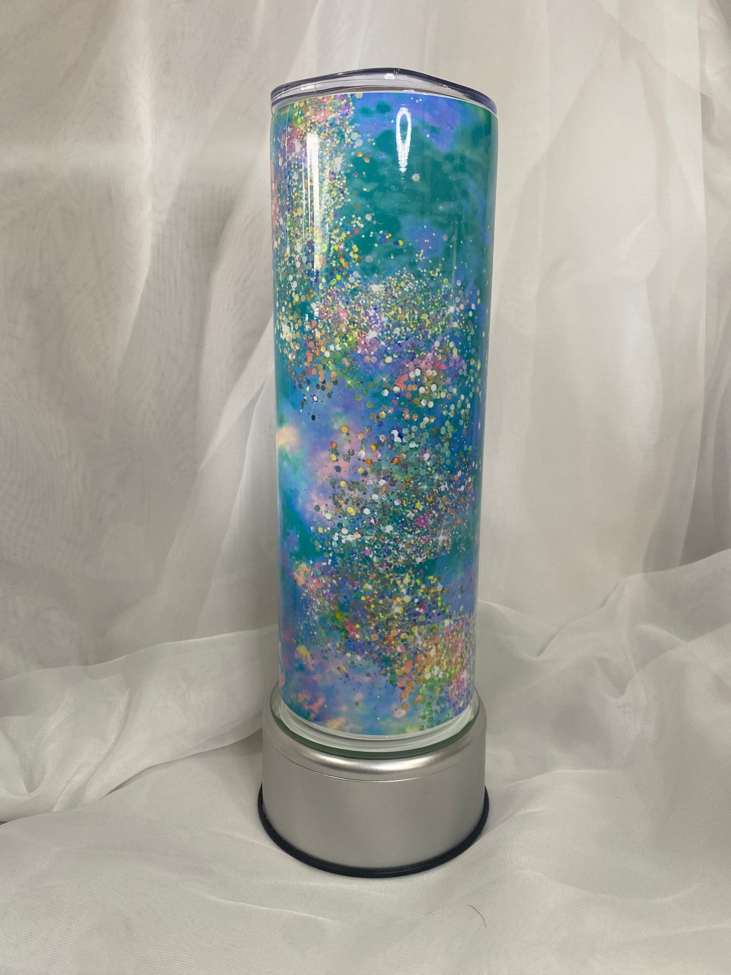 Tumbler - Glitter Sky Reverse Galaxy Print